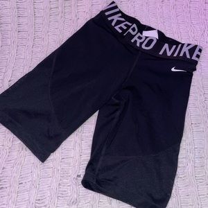 Nike biker shorts , low cut